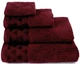 Полотенце Донецкая мануфактура RACCONTO ORIENTALE бордовый 70х140 см, махра вид 1