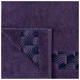Полотенце Cleanelly Tempesta фиолетовый 50х90 см, махра вид 5