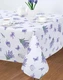 Набор столового белья АРТПОСТЕЛЬ Сиреневая дымка (скатерть: 135х220 см, 6 салфеток: 35х35 см) вид 2
