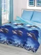 Комплект постельного белья АРТПОСТЕЛЬ Голубая лагуна 1.5-спальный, бязь, наволочки 70х70 см вид 1