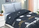 Комплект постельного белья ВладЛен Галактика Евро, поплин, наволочки 70х70 см вид 1