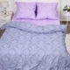 Комплект постельного белья Миланика Александрит, 2 спальный, поплин-жаккард, наволочки 70х70 см вид 3