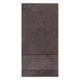 Полотенце Донецкая мануфактура Серо-коричневый 100х150 см, махра вид 2