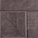 Полотенце Донецкая мануфактура Серо-коричневый 100х150 см, махра вид 4