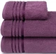 Полотенце Донецкая мануфактура STORIA фиолетовый 70х130 см, махра вид 1