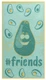 Полотенце Донецкая мануфактура Friends авокадик 50х90 см, махра вид 2