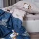 Комплект постельного белья Миланика Френдс, 1.5 спальный, бязь, наволочка 70х70 см вид 5