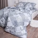 Комплект постельного белья Миланика Дискавери, 2 спальный евро, бязь, наволочки 70х70 см вид 6