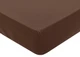 Простыня на резинке АртПостель DE LUXE Радуга-Актив Шоколад 160*200 см, поплин вид 1