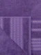 Полотенце Донецкая мануфактура MORNING DEW фиолетовый 100х150 см, махра вид 2
