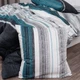 Комплект постельного белья Миланика Байкал, 2 спальный евро, бязь, наволочки 70х70 см вид 10