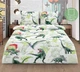 Комплект постельного белья Миланика Динозавры, 1.5 спальный, бязь, наволочка 70х70 см вид 1