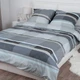 Комплект постельного белья Миланика Блюз, 2 спальный евро, бязь, наволочки 70х70 см вид 1