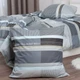 Комплект постельного белья Миланика Блюз, 2 спальный евро, бязь, наволочки 70х70 см вид 10