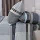 Комплект постельного белья Миланика Блюз, 2 спальный евро, бязь, наволочки 70х70 см вид 5