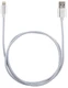 Кабель USB2.0 Am - Lightning (8-pin) 1.0м, 2.0А, Energy ET-01, серебро вид 1