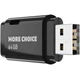 USB-накопитель More Choice MF64 64 ГБ, USB 2.0, черный вид 3