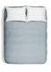 Простыня на резинке Шуйские ситцы Niteva Серо-голубой 160*200 см, поплин вид 1