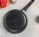 Сковорода Мечта Гранит Бриллиант Black, 26 см, с крышкой, со съемной ручкой вид 5