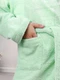 Халат махровый детский Ментол, размер: 38, с капюшоном вид 2