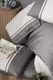 Комплект постельного белья DO&CO GROOVY светло-коричневый ЕВРО-макси, сатин жаккард, наволочки: 50х70 см - 2 шт, 70х70 см - 2 шт вид 2