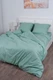 Комплект постельного белья Миланика Палитра Фисташка, 2 спальный евро, поплин, наволочки 70х70 см вид 2