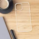 Накладка Krutoff Clear Case для Apple iPhone 15, прозрачный вид 4