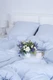 Комплект постельного белья Миланика Палитра Серый туман, Семейный, поплин, наволочки 70х70 см вид 2