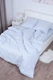 Комплект постельного белья Миланика Палитра Серый туман, Семейный, поплин, наволочки 70х70 см вид 4