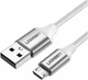 Кабель Ugreen USB2.0 Am - Micro USB, 2м, белый вид 2