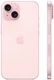Смартфон 6.1" Apple iPhone 15 256GB Pink (PI) вид 2