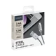 Кабель Deppa Metal USB-A 2.0 - USB-C, 1.2 м, 2.4 A, стальной вид 4