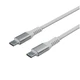 Кабель Accesstyle CC30-TF30 USB-C - USB-C, 0.3 м, 3 А, белый вид 1