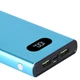 Внешний аккумулятор TFN Blaze LCD, 10000 мАч, голубой вид 5