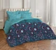 Комплект постельного белья Миланика Бархат 1.5-спальный, поплин, наволочки 70х70 см вид 1
