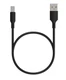 Кабель Maxvi MC-A01L USB 2.0 Am - microUSB, 1 м, 2 А, черный вид 1