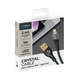 Кабель Deppa Crystal USB2.0 Am - Lightning, 1 м, 2 A, черный вид 2
