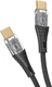 Кабель Deppa Crystal USB-C - USB-C, 1 м, 2.4 А, черный вид 2