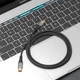 Кабель Deppa Crystal USB-C - USB-C, 1 м, 2.4 А, черный вид 5