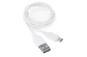 Кабель Cablexpert USB2.0 Am - microUSB, 2.4 A, 1м, белый вид 1