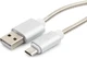 Кабель Cablexpert USB 2.0 Am - microUSB, 1м, серебро вид 1