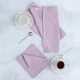 Комплект кухонных полотенец Wenge Розовый 35х60 см - 2 шт, вафельное полотно вид 2