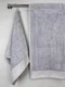 Полотенце Cleanelly Via Lattea серый 50х90 см, махра вид 4
