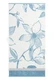 Полотенце Cleanelly Delfinio серо-голубые цветы 70х140 см, махра вид 5