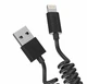 Кабель Deppa USB - Lightning, 1.5м, черный вид 1