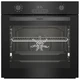 Электрический духовой шкаф Hotpoint FE9 831 JSH BLG, черный вид 1