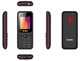 Сотовый телефон OLMIO E12, черный/красный вид 5