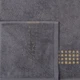 Полотенце Донецкая мануфактура Graph темно-серый 50х90 см, махра вид 2
