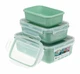Набор контейнеров для пищевых продуктов Idea Фреш, 3 предмета: 0.4 л, 0.8 л, 1.4 л вид 1