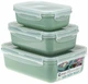 Набор контейнеров для пищевых продуктов Idea Фреш, 3 предмета: 0.4 л, 0.8 л, 1.4 л вид 2